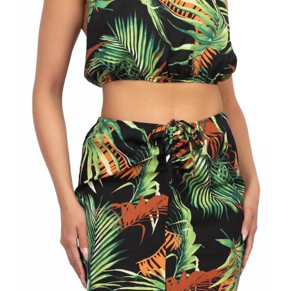 NEW IRIS summer fun set in black
